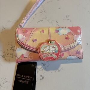 Loungefly Sanrio Hello Kitty Carnival Flap Wristlet Wallet
